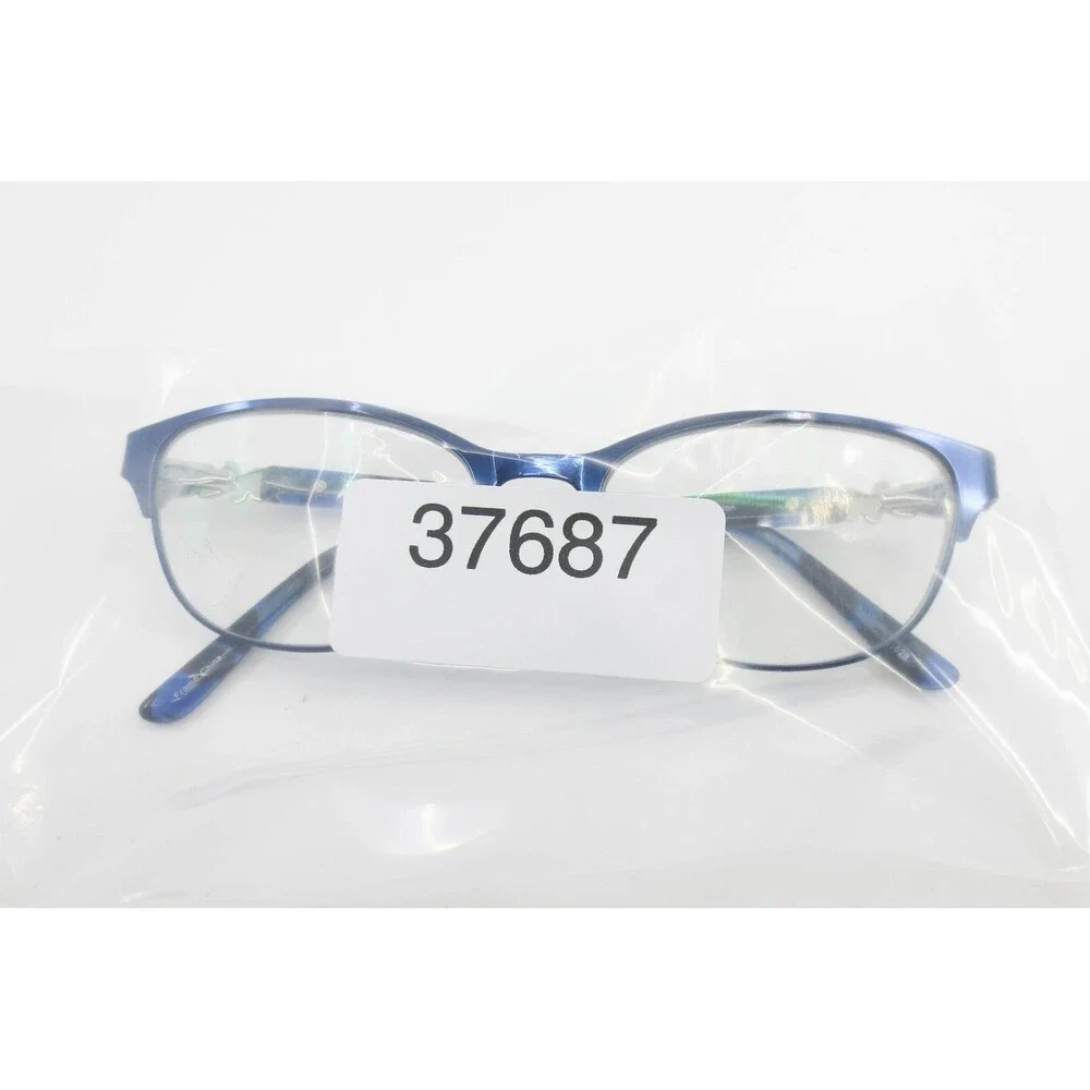Vera Bradley Blue Bayou VB 3028 Navy Blue Floral Cat Eye Eyeglass Frames
